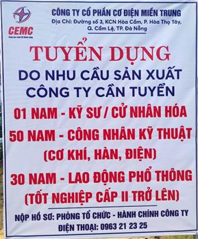 Tin tuyển dụng