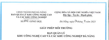 Giấy Phép Môi Trường